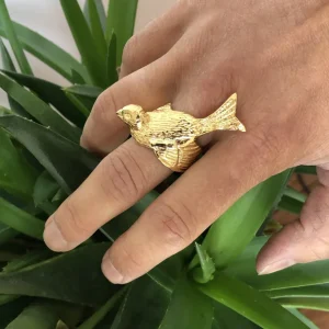 Lotta Djossou Bague Lov Dorée Clearance