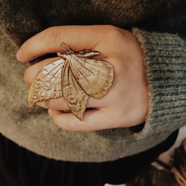 Lotta Djossou Bague Macey Dorée Outlet