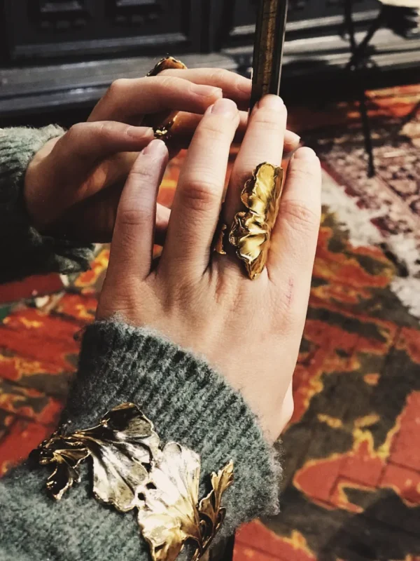 Lotta Djossou Bague Maria Dorée Fashion