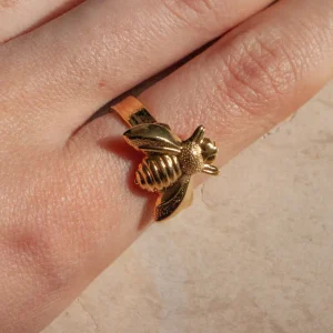 Lotta Djossou Bague Masselin Dorée New