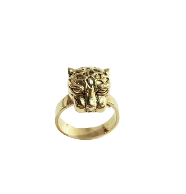 Lotta Djossou Bague Mini Panthère Dorée Hot