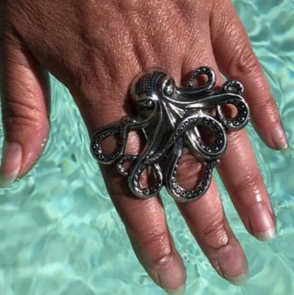 Lotta Djossou Bague Octopus Clearance