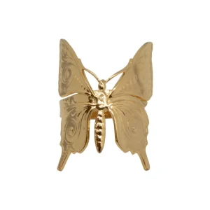 Lotta Djossou Bague Papillon Dorée Discount