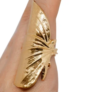 Lotta Djossou Bague Papillon Faro Dorée Best