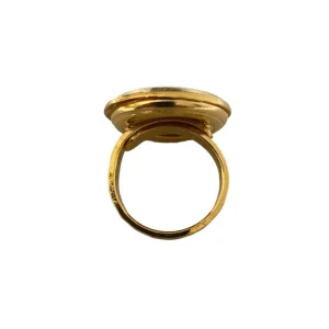 Lotta Djossou Bague Petit Dôme Dorée Best