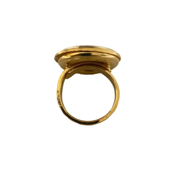 Lotta Djossou Bague Petit Dôme Dorée Best