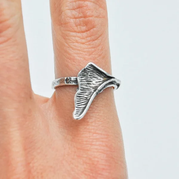 Lotta Djossou Bague Petit Ginkgo Outlet