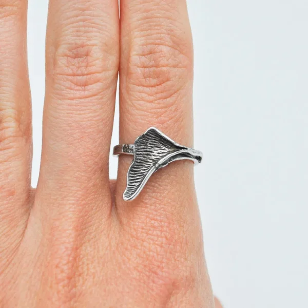 Lotta Djossou Bague Petit Ginkgo Outlet