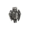 Lotta Djossou Bague petit hibou argentée Outlet