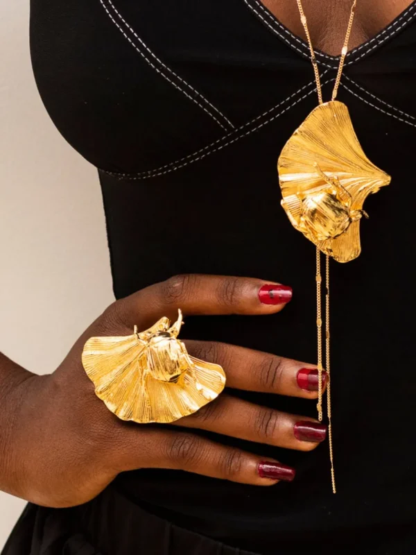 Lotta Djossou Bague Prixi Dorée New