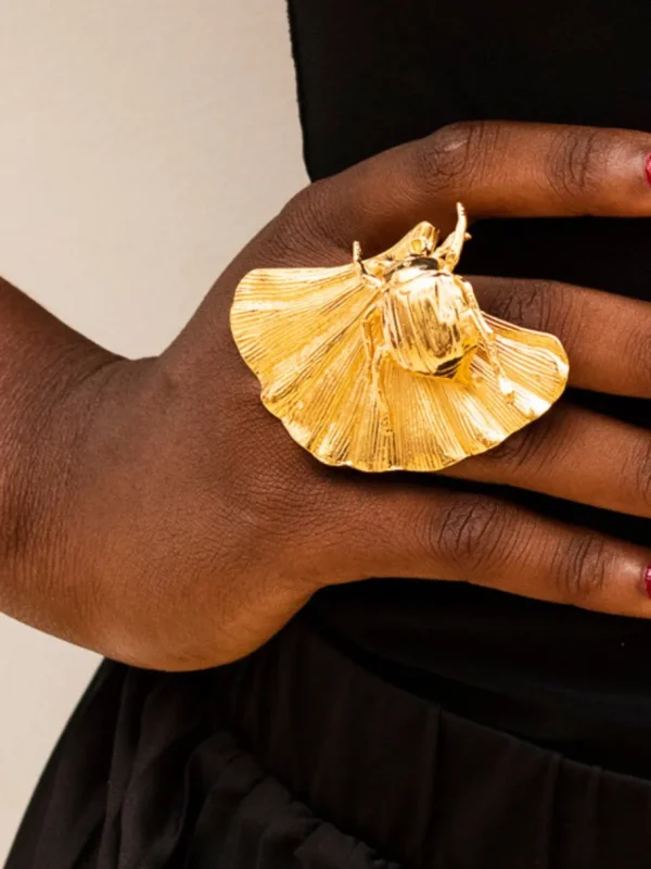 Lotta Djossou Bague Prixi Dorée New