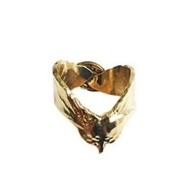 Lotta Djossou Bague Samare Dorée Outlet