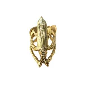 Lotta Djossou Bague Scarabée Ailée Dorée Clearance