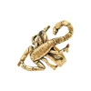 Lotta Djossou Bague Scorpion Dorée New