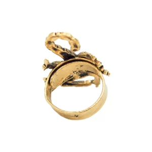 Lotta Djossou Bague Scorpion Dorée New