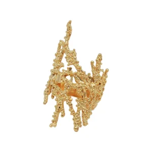 Lotta Djossou Bague Seaweed Dorée Online