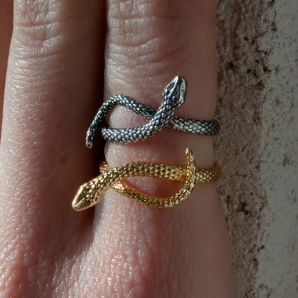 Lotta Djossou Bague Snake Fashion