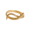 Lotta Djossou Bague Snake Dorée Fashion
