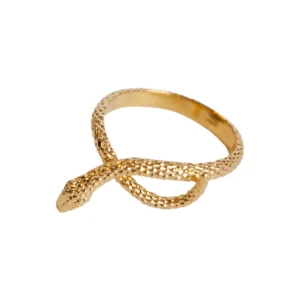 Lotta Djossou Bague Snake Dorée Fashion