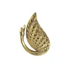 Lotta Djossou Bague Swan Dorée New