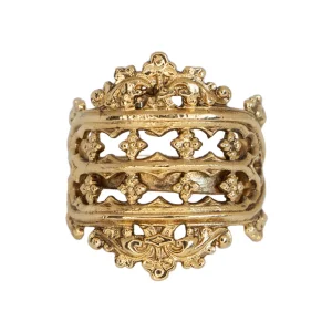 Lotta Djossou Bague Tilda Dorée Hot