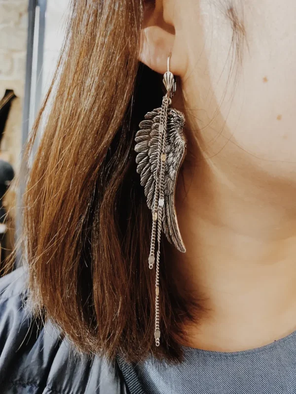 Lotta Djossou Boucles d'oreilles Aile Hot