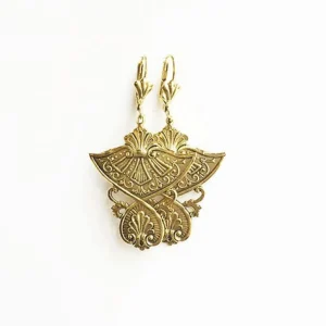 Lotta Djossou Boucles d'oreilles Antique Dorées Outlet