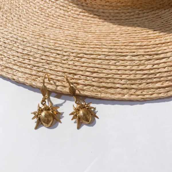 Lotta Djossou Boucles d'oreilles Arakné Dorées Best