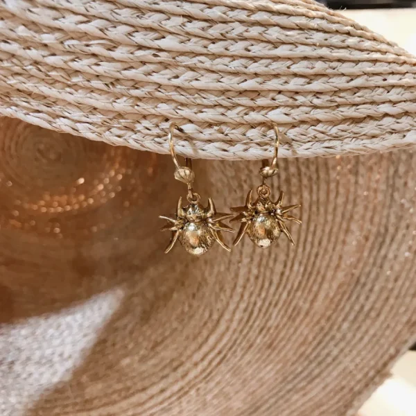 Lotta Djossou Boucles d'oreilles Arakné Dorées Best