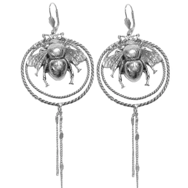 Lotta Djossou BOUCLES D'OREILLES BEE INGA ARGENT Best