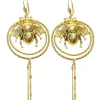 Lotta Djossou BOUCLES D'OREILLES BEE INGA DOREES Discount