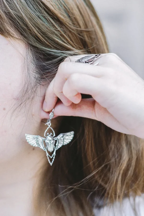 Lotta Djossou Boucles d'oreilles Beetle Sale