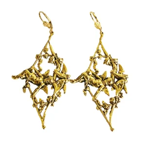 Lotta Djossou Boucles d'Oreilles Beline Dorées Best