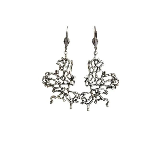 Lotta Djossou Boucles d'Oreilles Corail Outlet