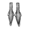 Lotta Djossou Boucles d'oreilles Crocodile Discount