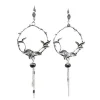 Lotta Djossou Boucles d'Oreilles Créole en Fleur Fashion