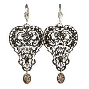 Lotta Djossou Boucles d'oreilles Cœur Filigrane New