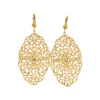 Lotta Djossou Boucles d'oreilles Dentelle New Dorées New
