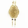 Lotta Djossou Boucles d'oreilles Dentelle Dorées Sale