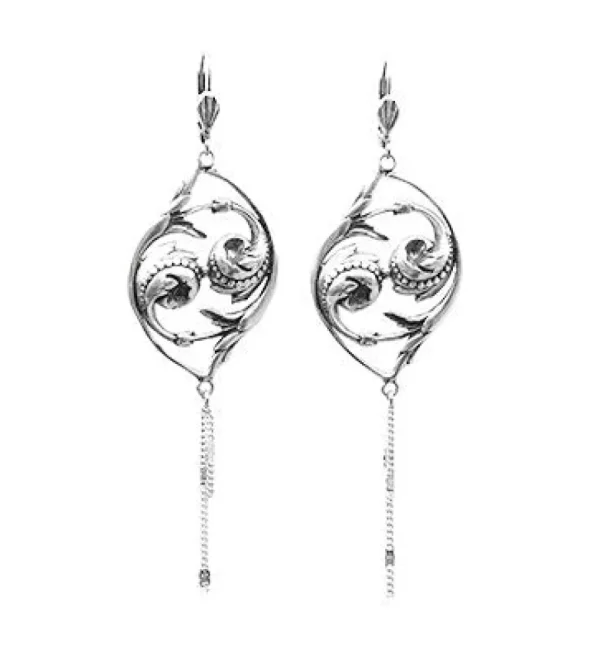 Lotta Djossou Boucles d'Oreilles Double Arabesque Outlet