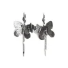 Lotta Djossou Boucles d'oreilles double papillons Online