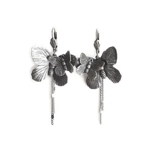 Lotta Djossou Boucles d'oreilles double papillons Online