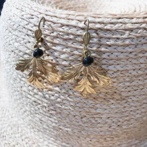 Lotta Djossou Boucles d'Oreilles Ella Dorées Sale