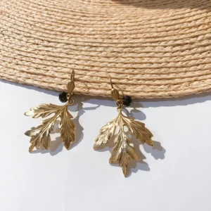 Lotta Djossou Boucles d'Oreilles Ella Dorées Sale