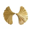 Lotta Djossou Boucles d'oreilles Feuille de Ginkgo Doré Sale