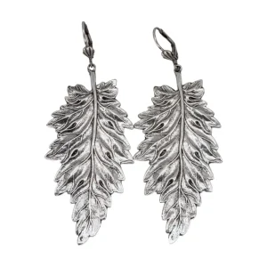 Lotta Djossou Boucles d'Oreilles Feuille de Bouleau Online