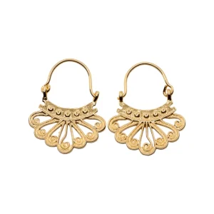 Lotta Djossou Boucles d'Oreilles Fili Celtique Dorées Outlet