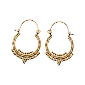 Lotta Djossou Boucles d'Oreilles Fili Indi Dorées Sale
