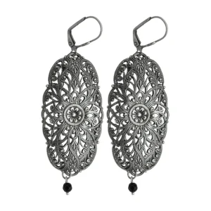 Lotta Djossou Boucles d'Oreilles Filigrane Mandala Discount