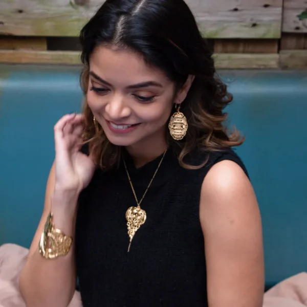 Lotta Djossou Boucles d'Oreilles Filigrane Gatsby Online